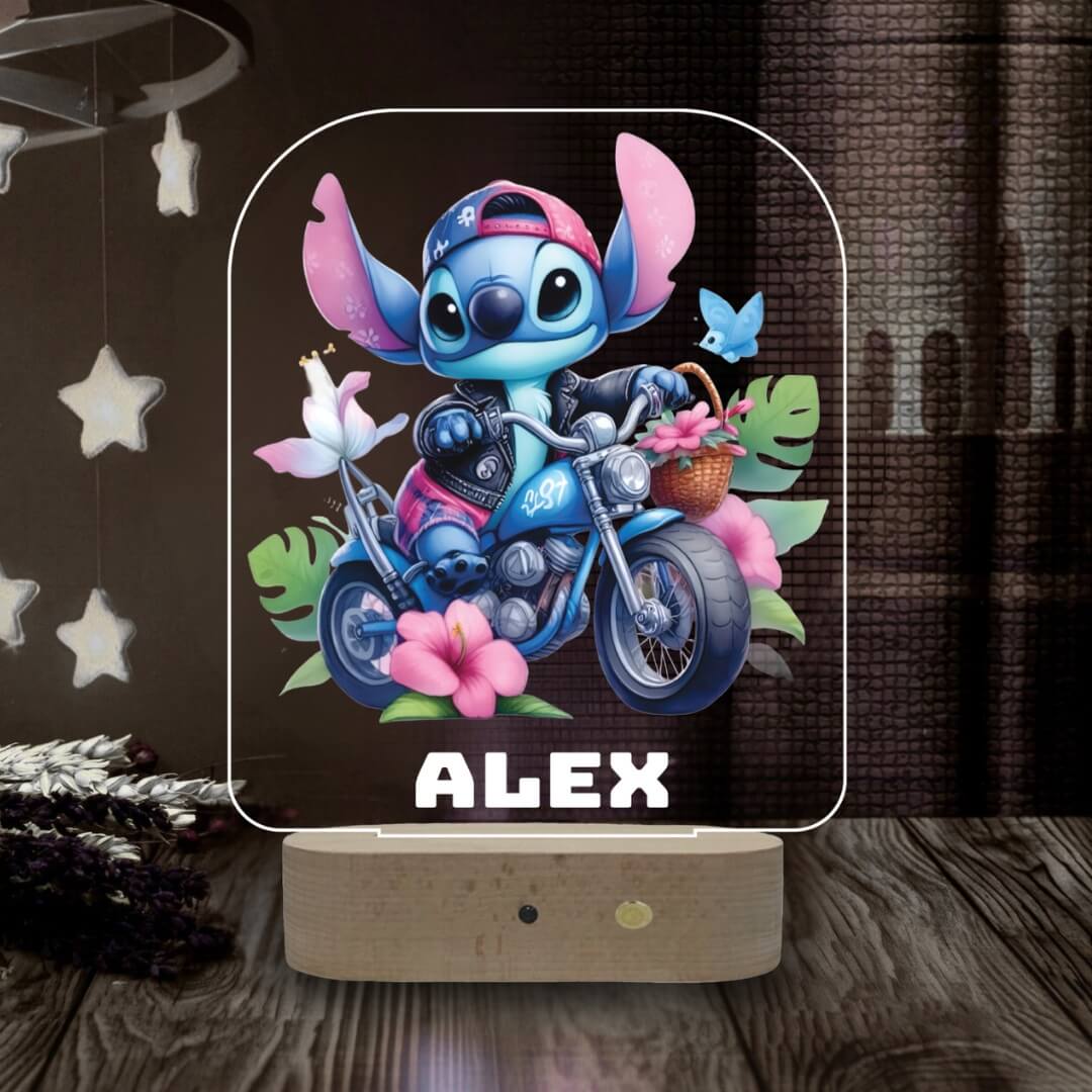 Koala Stitch pe Motocicleta (6)